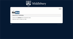 Desktop Screenshot of middmedia.middlebury.edu